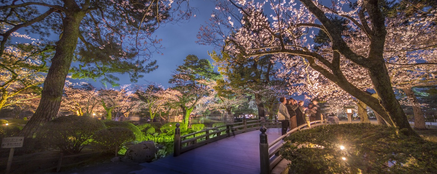 Light up Kenrokuen Garden in every season and you will want to go back again and again!