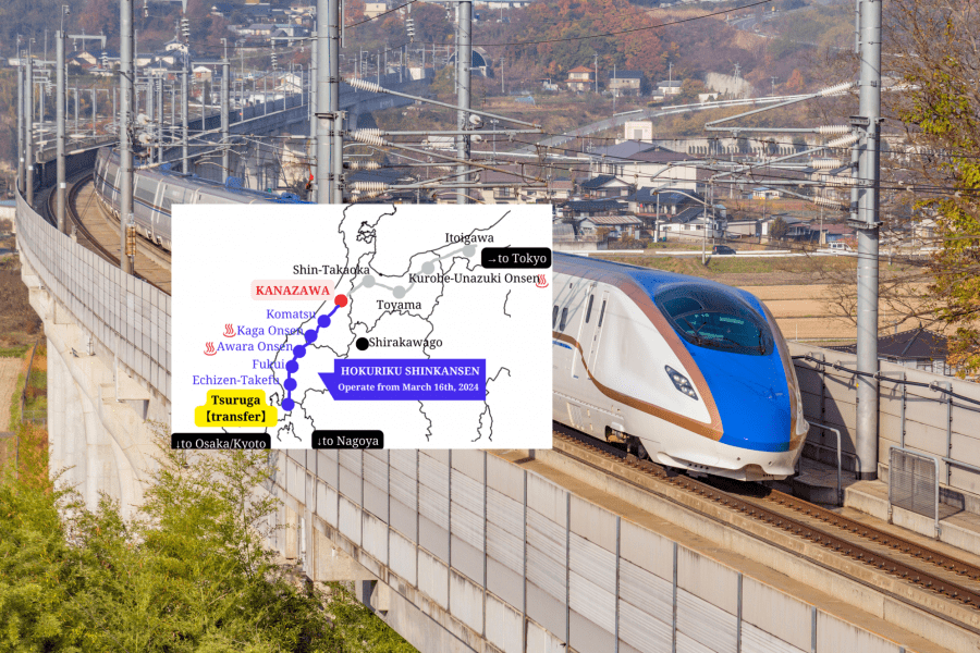 Hokuriku Shinkansen extension! Travel in Hokuriku is much more convenient to Kanazawa, Kaga and Fukui!