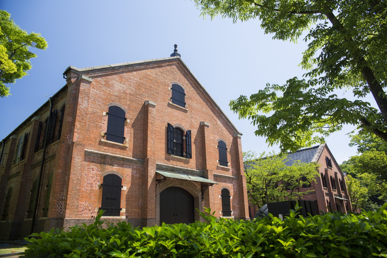 Le musée d'histoire de la préfecture d'Ishikawa, qui se distingue par ses briques apparentes