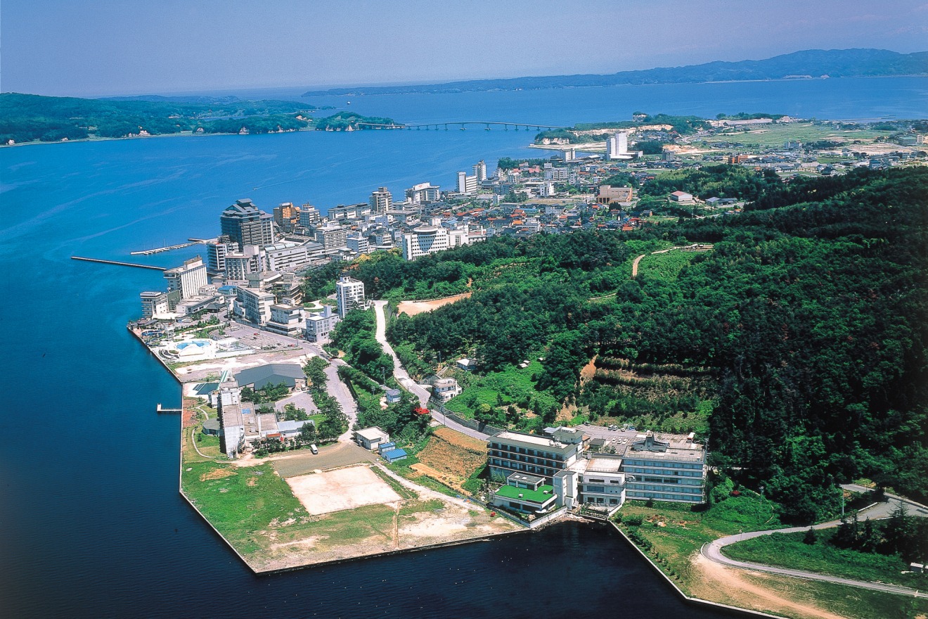 Wakura Onsen, where luxury ryokan (traditional inns) overlook Nanao Bay, Nanao City
