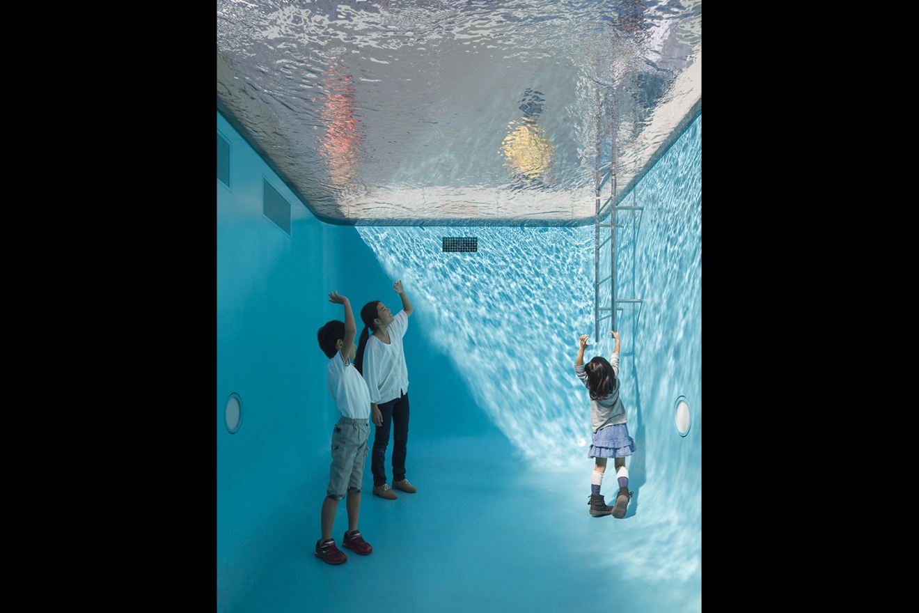 Leandro Erlich, The Swimming Pool, 2004, 21st Century Museum of Contemporary Art, Kanazawa. Photo: Osamu Watanabe, supplied by the 21st Century Museum of Contemporary Art, Kanazawa