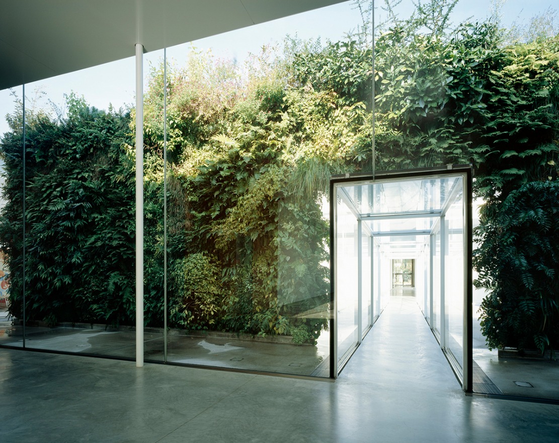 Patrick Blanc, Green Bridge, 2004. 21st Century Museum of Contemporary Art, Kanazawa collection. Photo: Atsushi Nakamichi/Nacása & Partners, supplied by the 21st Century Museum of Contemporary Art, Kanazawa