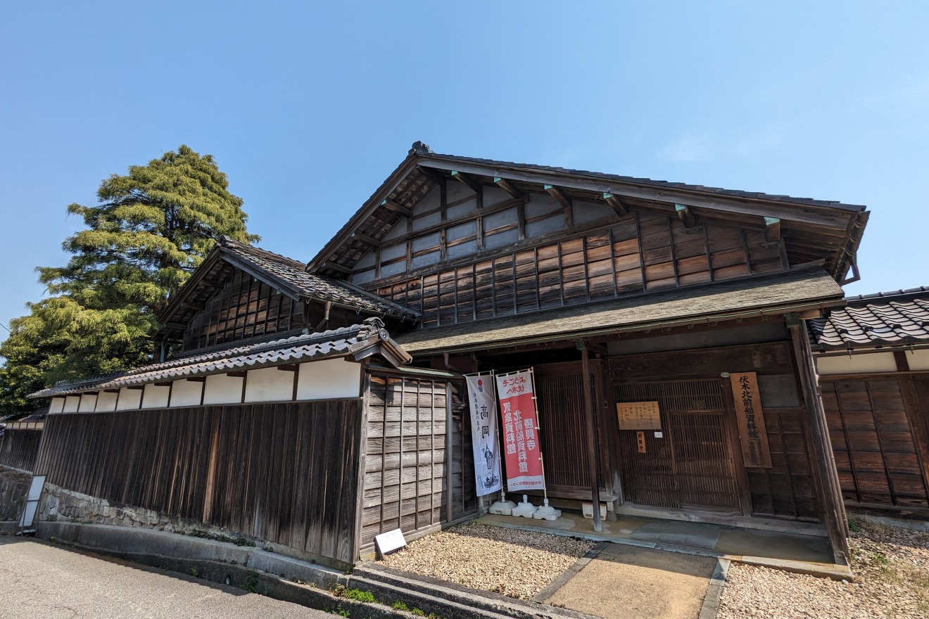 Kitamae-bune museum in Fushiki (in Toyama)
