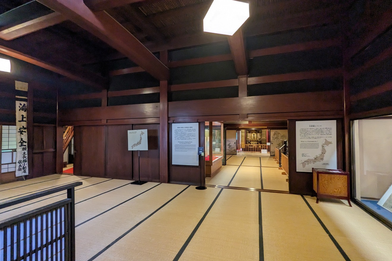 Kitamae-bune Museum in Hashidate (in Kaga City)