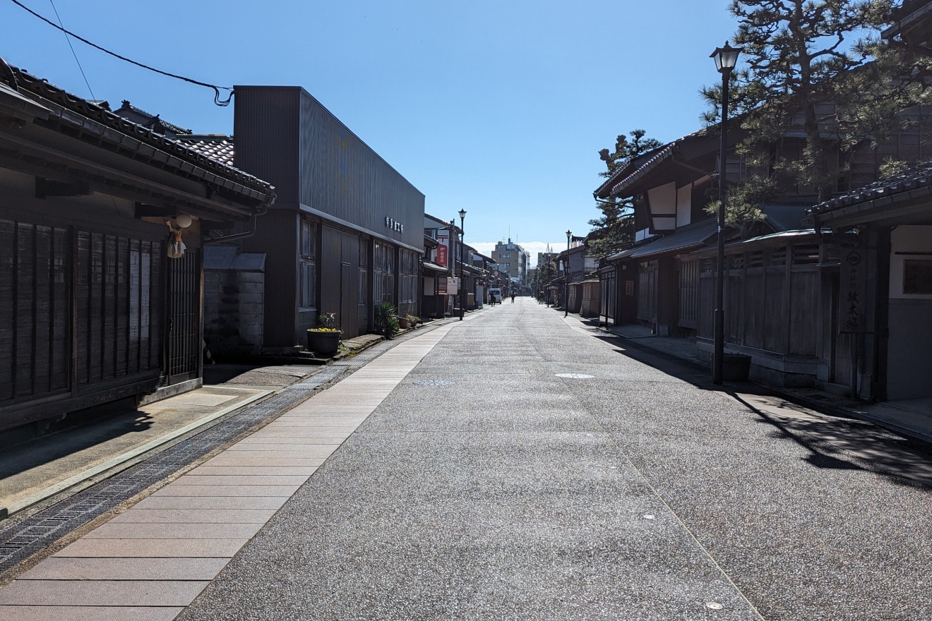 Iwase area (in Toyama)