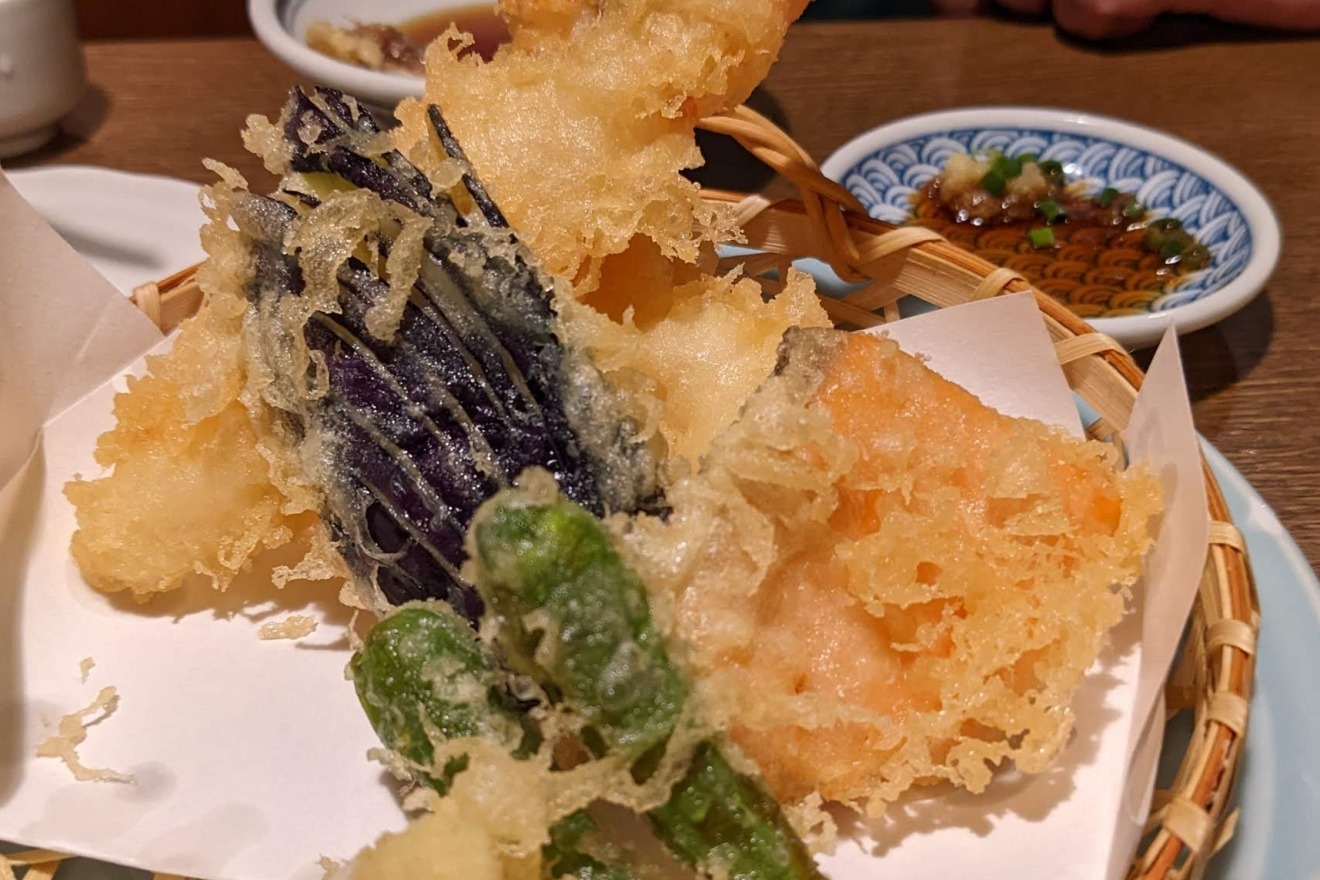 Tempura of Kaga vegetable