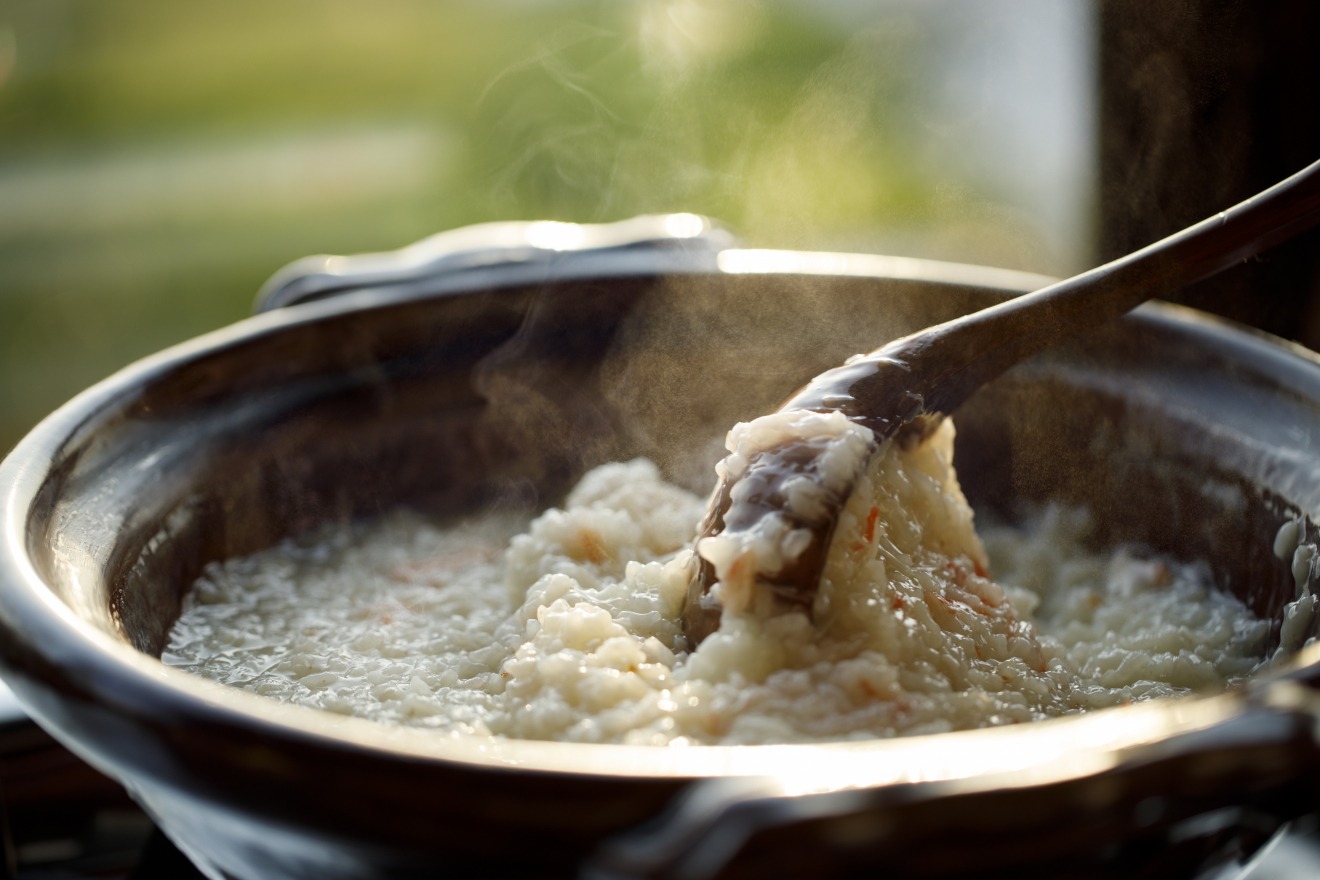 crab rice porridge