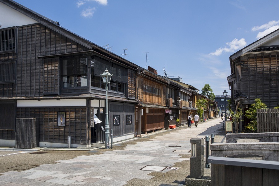 Nishi Chaya District, home of novelist Seijiro Shimada