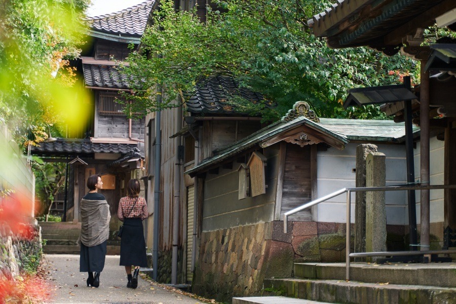 One of the three temple districts of Kanazawa