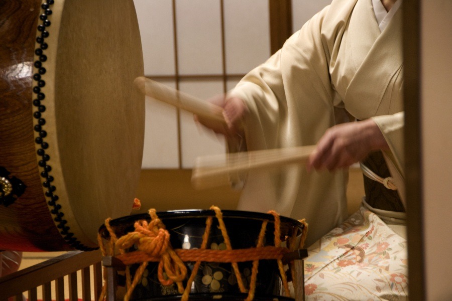 You may hear the strings of a shamisen as you stroll through Chaya District