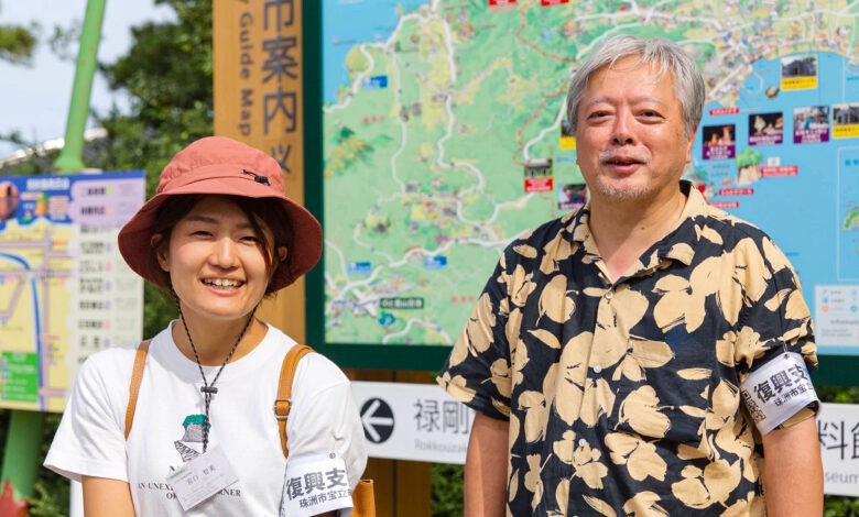 A tour of the disaster-affected areas to learn about disaster preparedness