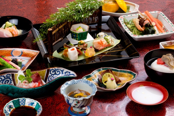 Pranzo in un ristorante ryotei