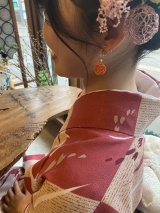 Mizuhiki accessories go well with both Kimono and normal outfits!