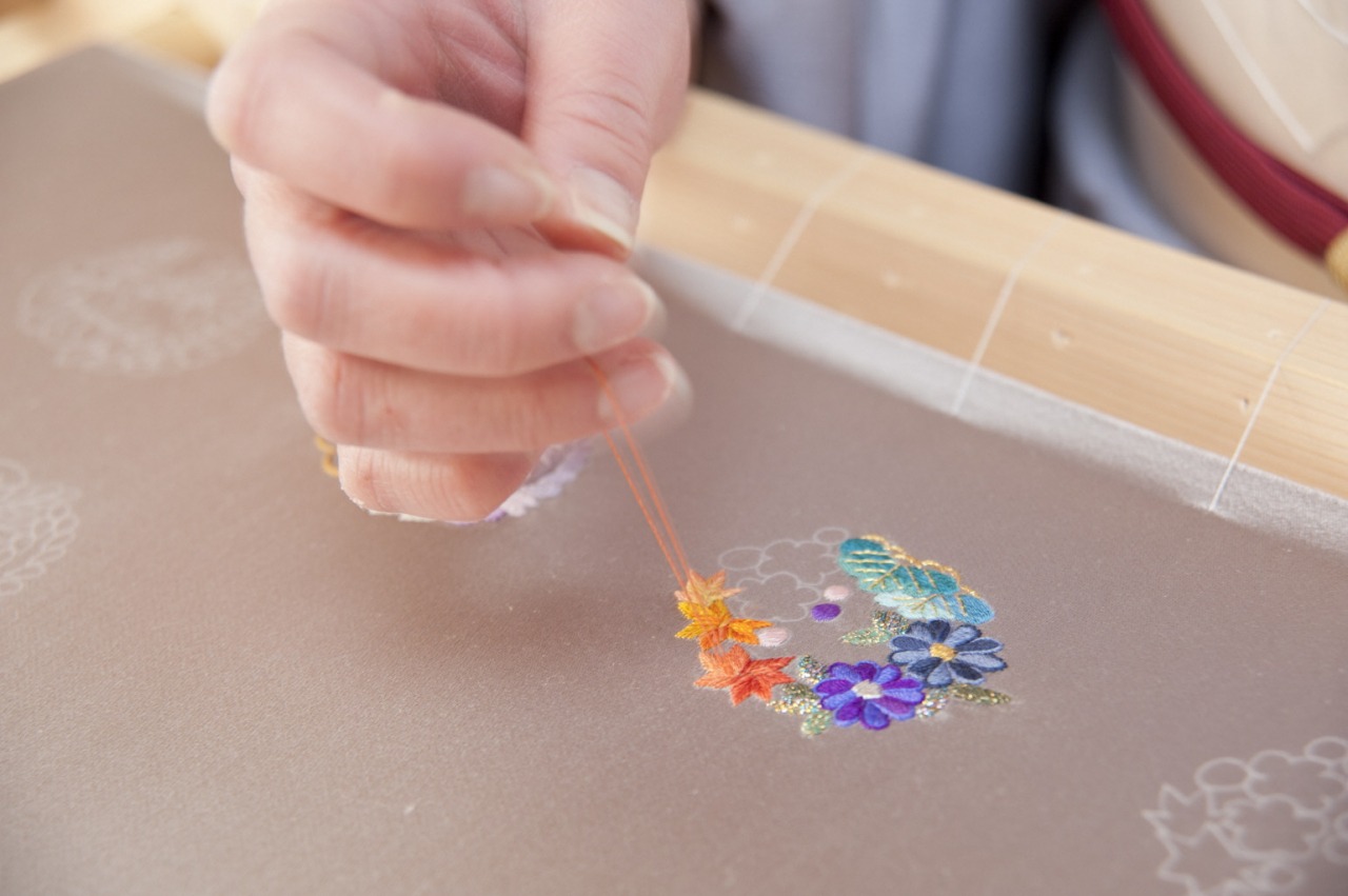 Fine and Detailed Kaga nui(Embroidery) - Small item or Min…