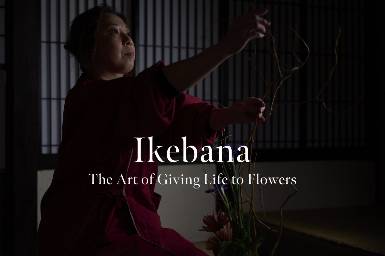 Ikebana Performance & Matcha