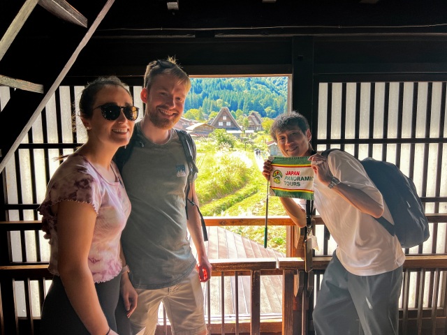 You can enjoy exploring the inside of their traditional houses.