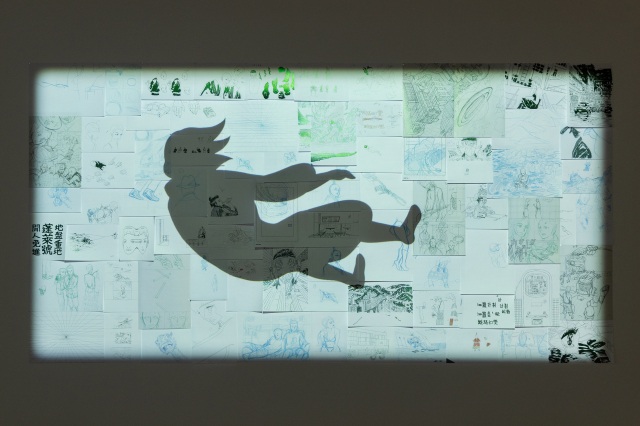 Kongkee, Am I Drowning or Am I Flaying?, 2022　© Kongkee　Kongkee: Electronic Heart Beat, 21st Century Museum of Contemporary Art, Kanazawa, 2025  photo: Kohei Omachi(W)