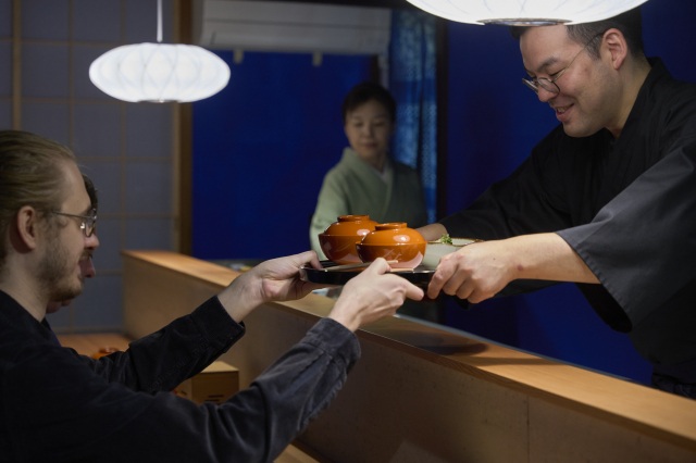 Each dish is prepared by Mr Suzuoki, the second-generation owner/chef of Japanese Restaurant Suzuoki.