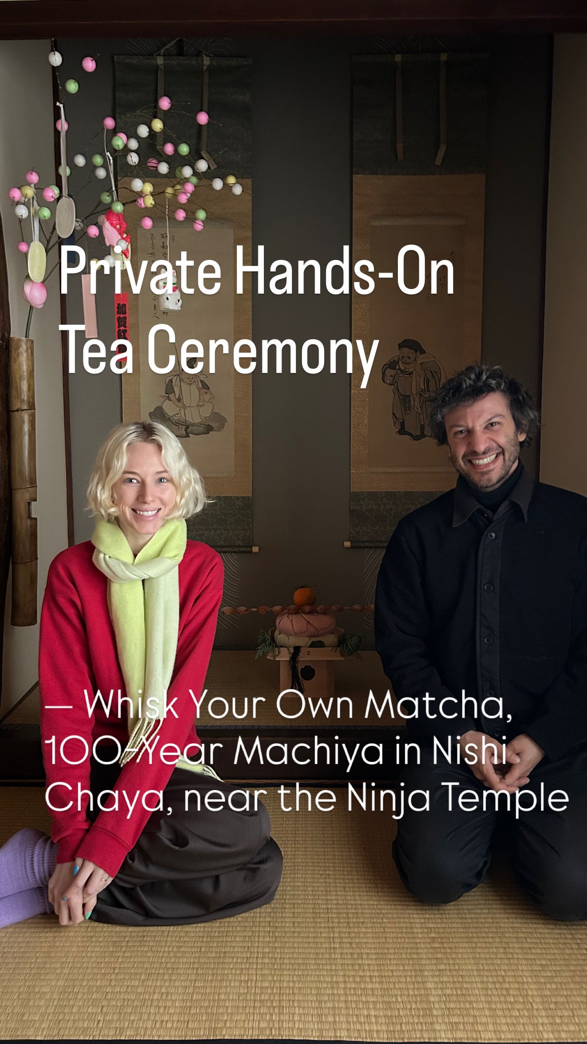 Private Hands-On Tea Ceremony — Whisk Your Own Matcha, 100…