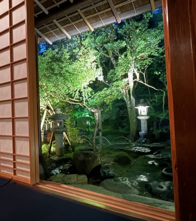 A Serene View from the Tea Room