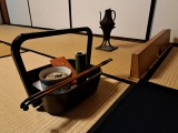 Tea ceremony utensils and works of art