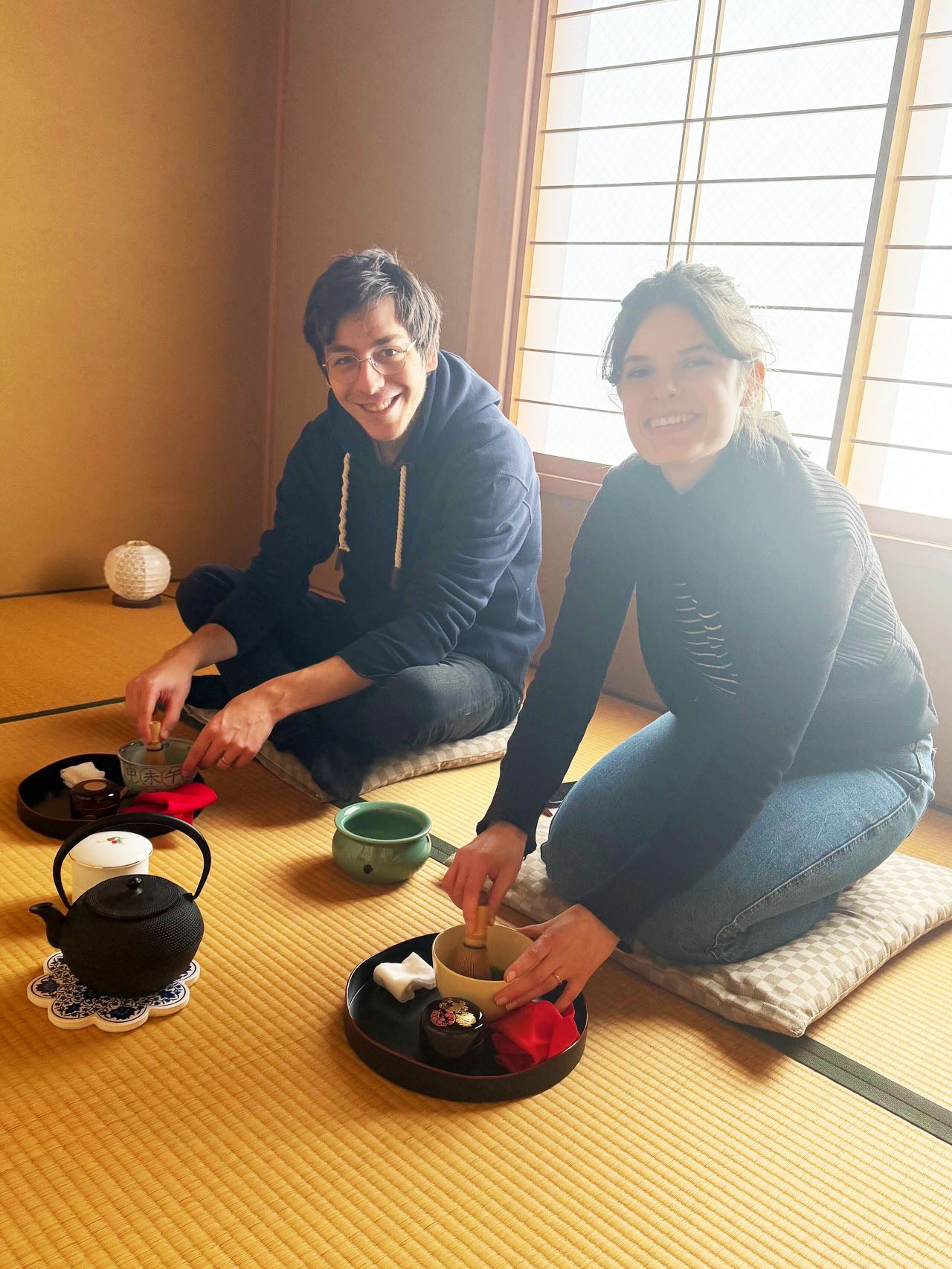 Cérémonie du thé privée dans une maison traditionnelle jap…