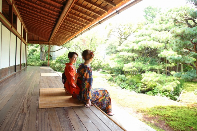 La villa Seisonkaku (bene culturale importante del Giappone)
