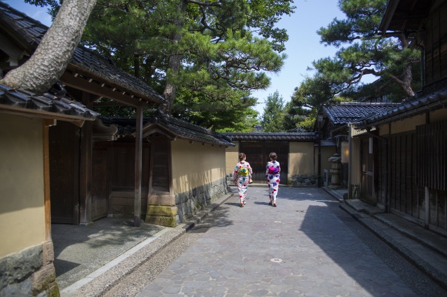 La zone des anciennes résidences de samouraïs de Naga-machi Buke Yashiki