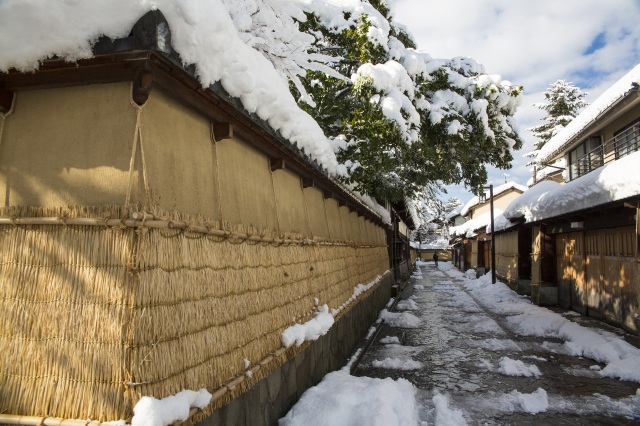 La zone des anciennes résidences de samouraïs de Naga-machi Buke Yashiki