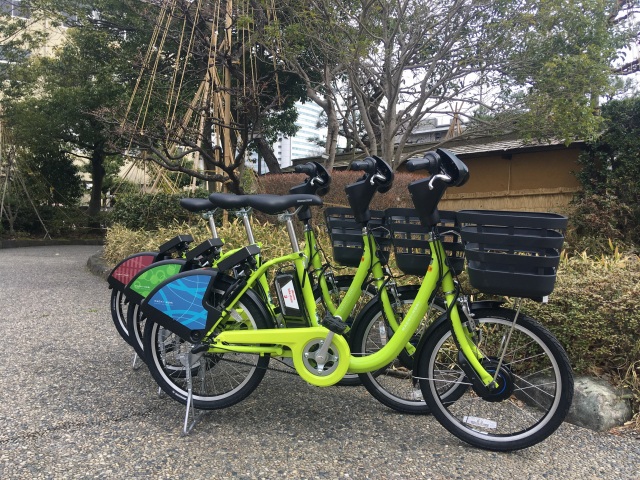 Servizio di noleggio biciclette di Kanazawa “Machi-nori”