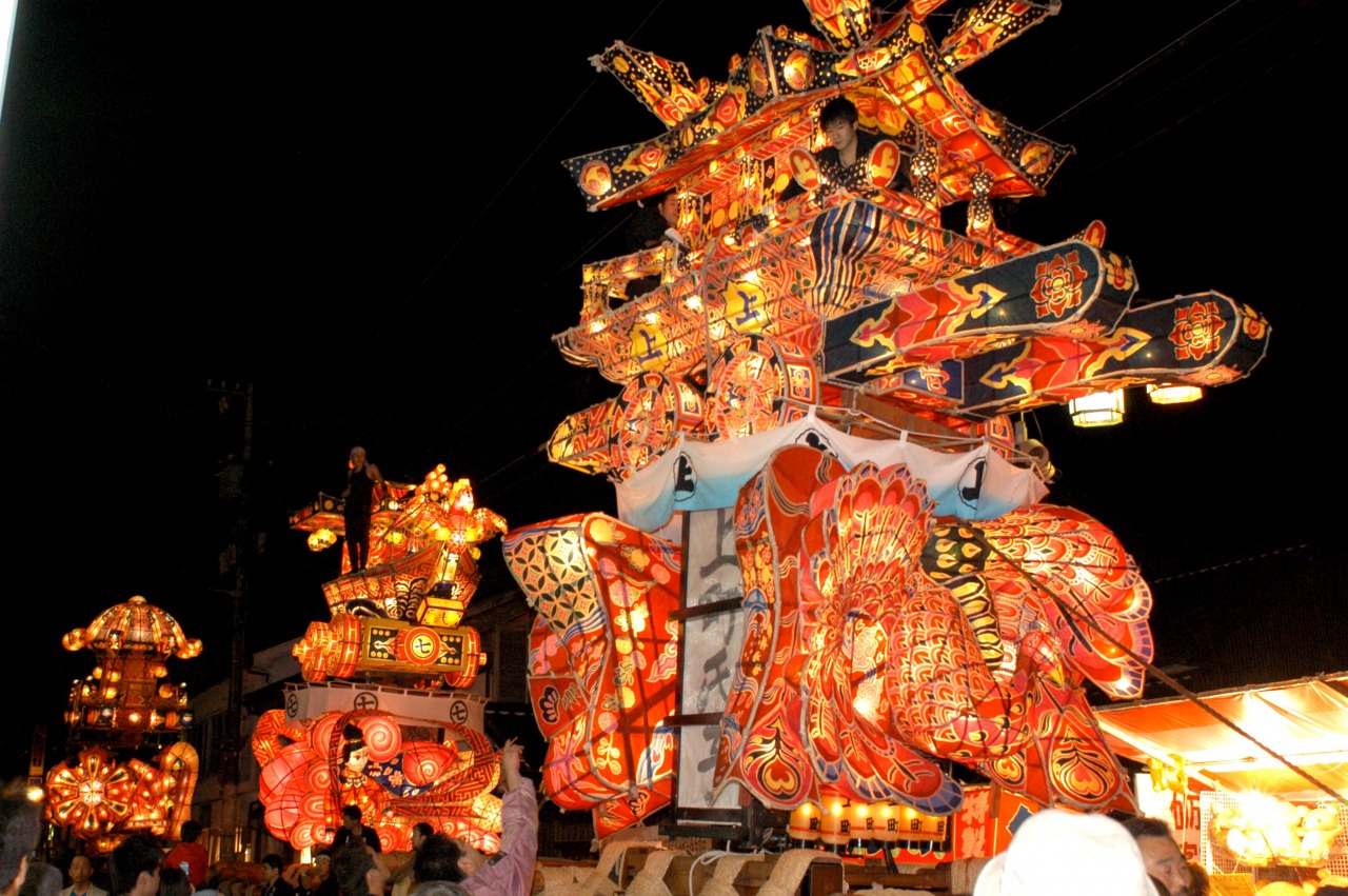 Fukuno Yotaka Matsuri Festival［Paper lantern parade festi…