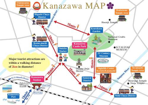 KANAZAWA MAP